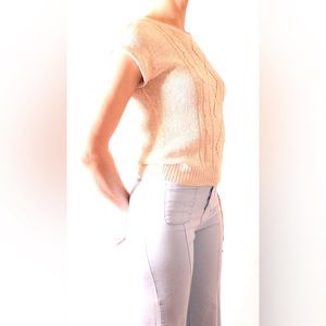 Moments Vintage Knit Sleeveless Top Medium